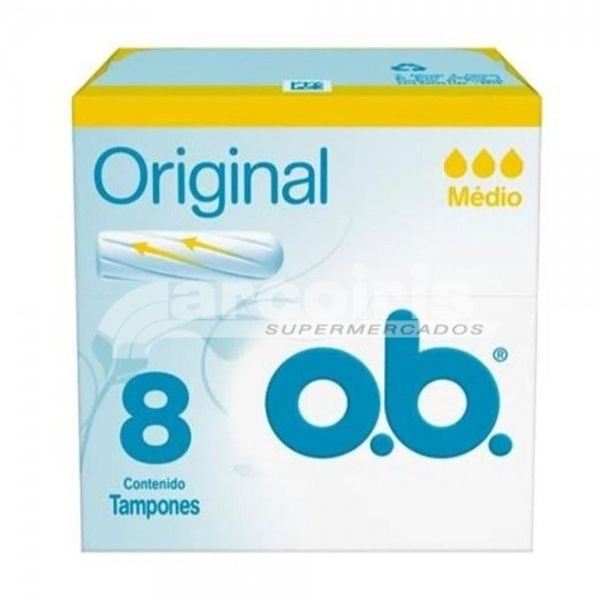 TAMPONES O.B MEDIO