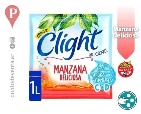 JUGO CLIGHT MANZANA