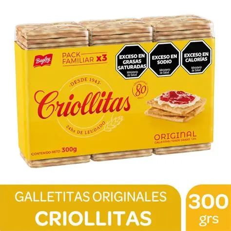 MASITAS CRIOLLITAS X3