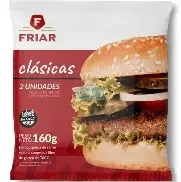 FRIAR HAMBURGUESA CLASICAS 160G