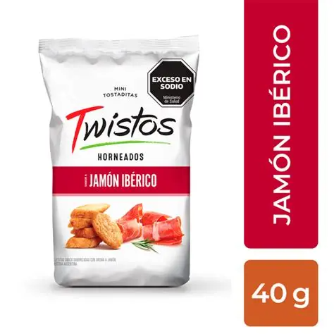 TWISTOS JAMON 40 GR