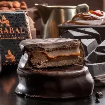 ALFAJOR ARRABAL NEGRO 70 CACAO