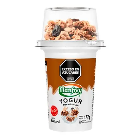YOGUR MANFREY CON GRANOLA