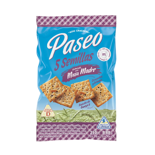 PASEO CRACKERS SEMILLAS