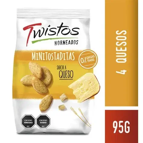 TWISTOS QUESO 95 GR
