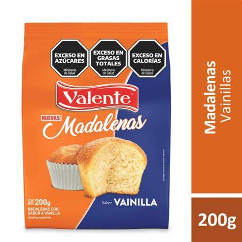 MAGDALENAS VAINILLA VALENTE