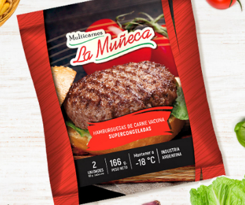 HAMBURGUESA LA MUÑECA 166GR