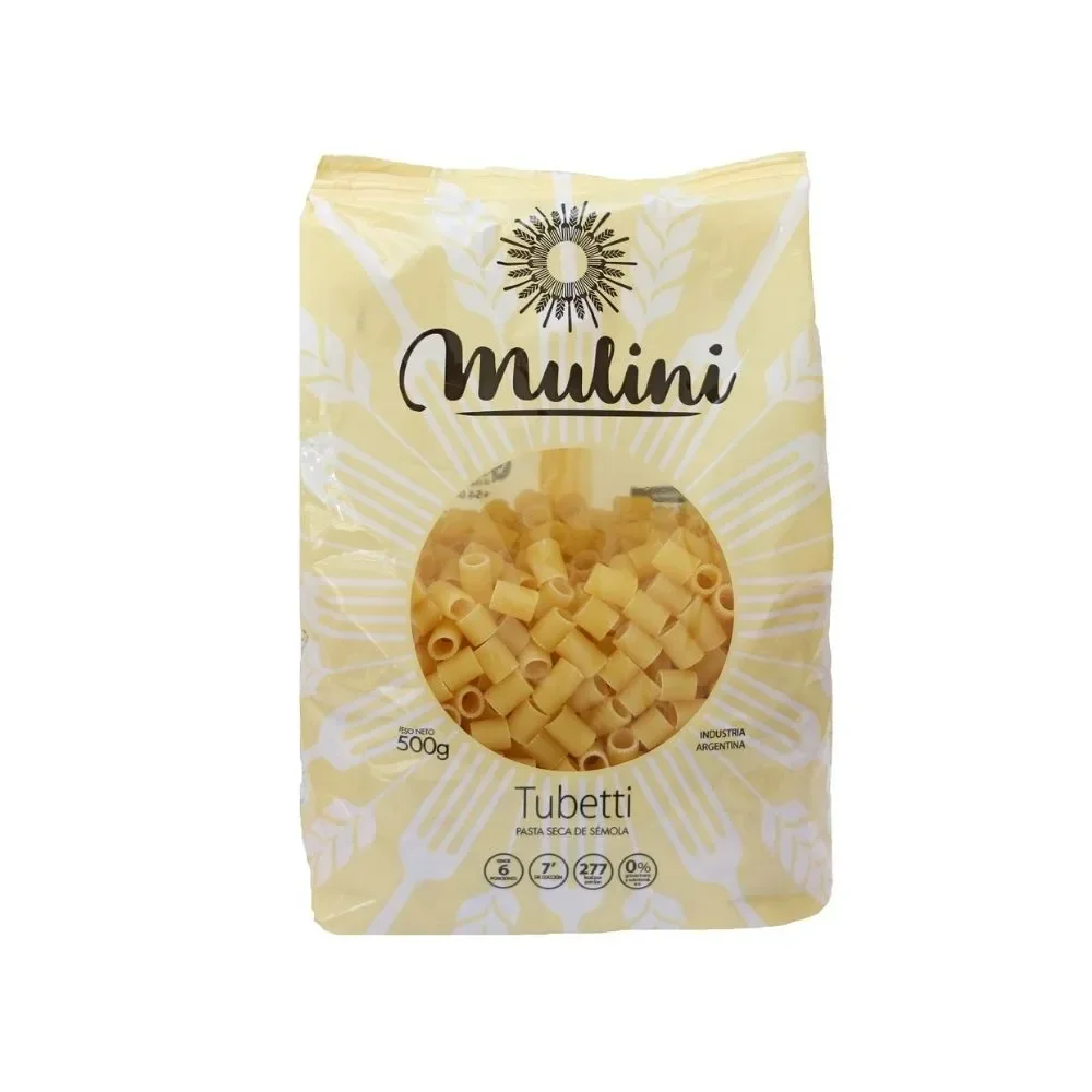 FIDEOS TUBETTI MULINI