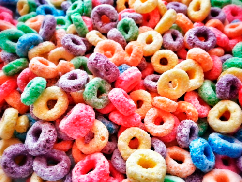 CEREALES DE COLORES 100GR      $5196.......   12990