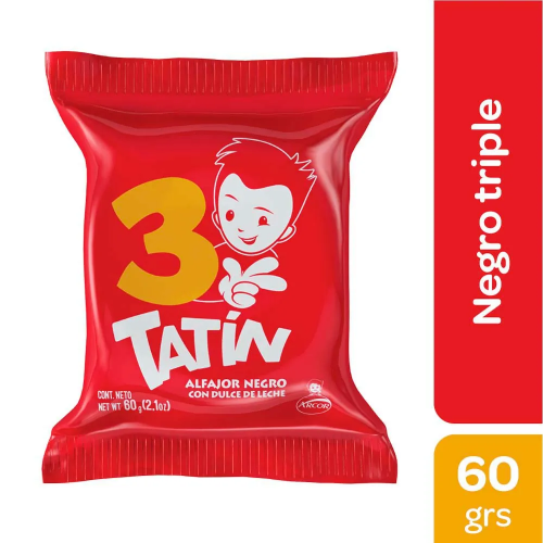 ALFAJOR TATIN NEGRO TRIPLE