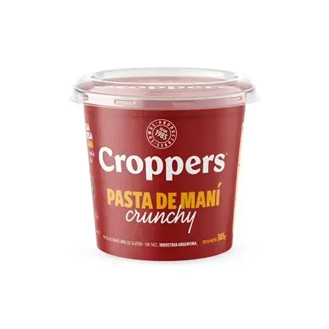 PASTA DE MANI CROPPERS CRUNCHY