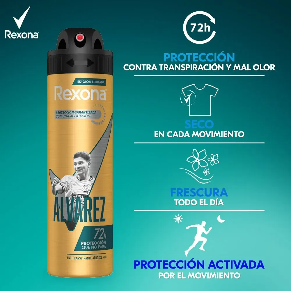 DESODORANTE REXONA EDICION LIMITADA COPA ARGENTINAA