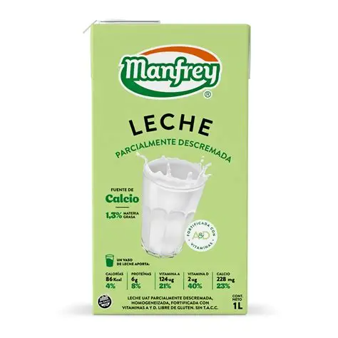 LECHE DESCREMADA MANFREY
