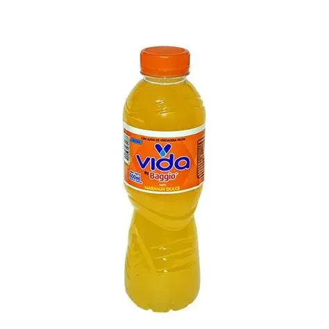 AGUA SABORIZADA VIDA NARANJA 500