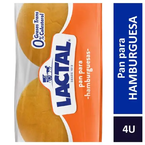 PAN HAMBURGUESA LACTAL