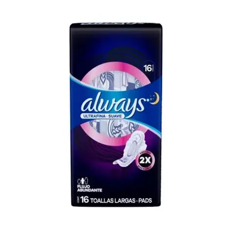 TOALLITAS ALWAYS POR 16
