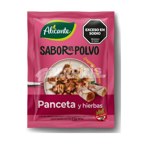 caldo saborizar panceta alicante