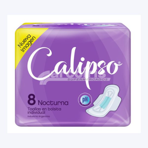 TOALLAS CALIPSO NOCTURNAS X8