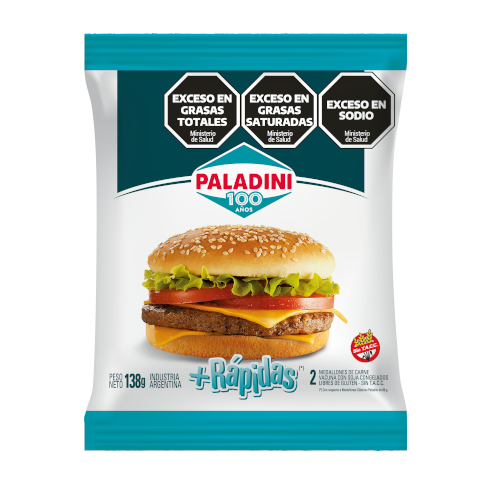 HAMBURGUESA MEDALLON PALADINI