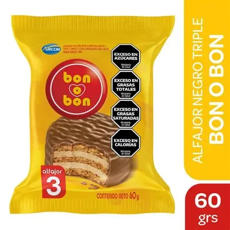 ALFAJOR BON O BON NEGRO