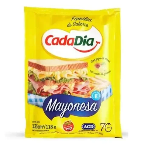 MAYONESA CADA DIA 125