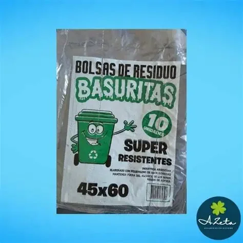 BOLSAS 45X60 DE RESIDUOS