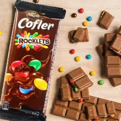 CHOCOLATE COFLER ROCKLETS 140 GR