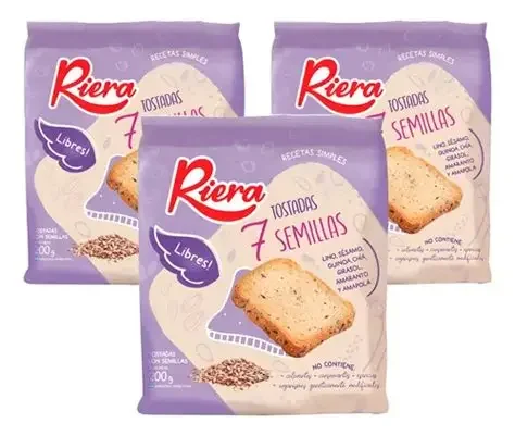 TOSTADAS RIERA 7 SEMILLAS