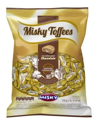 CARAMELOS MISKY TOFFES 80GR