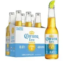 CERVEZA CORONA CERO ALC