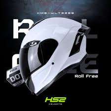 Casco blanco y negro