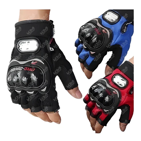 Guante cortos moto