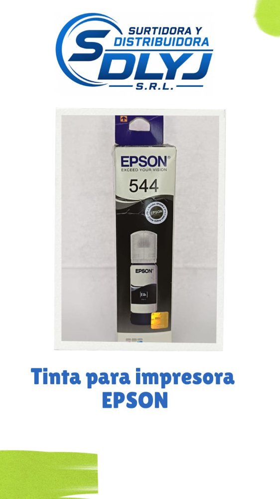 Tinta negra EPSON 544
