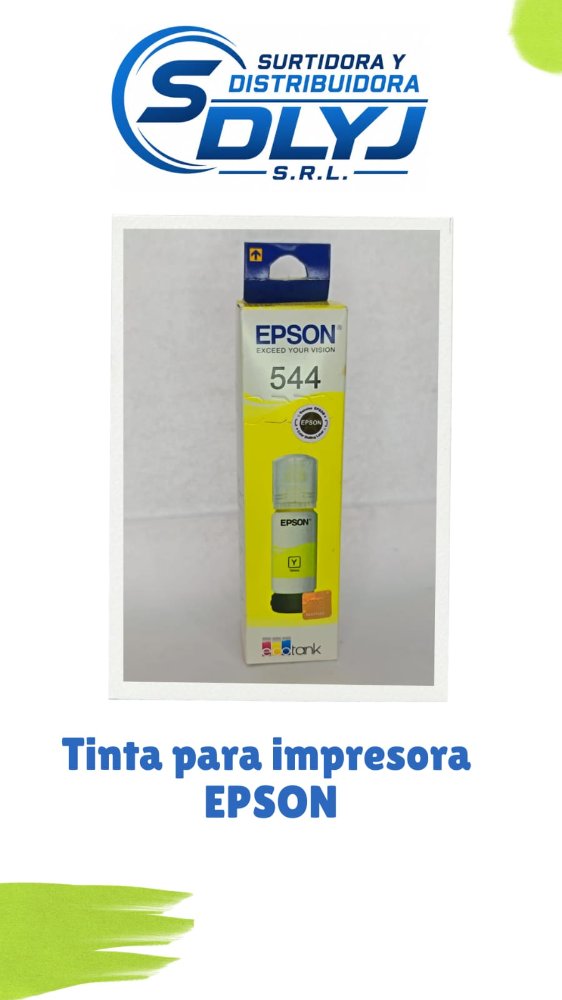 Tinta amarilla EPSON 544