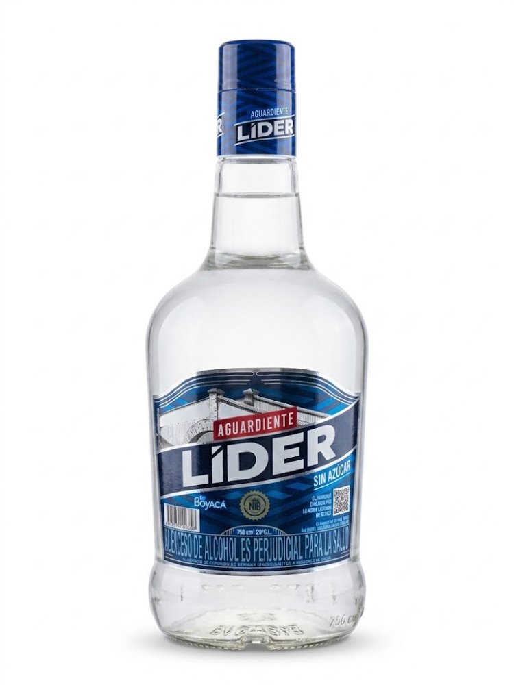 Botella Lider azul 750ml