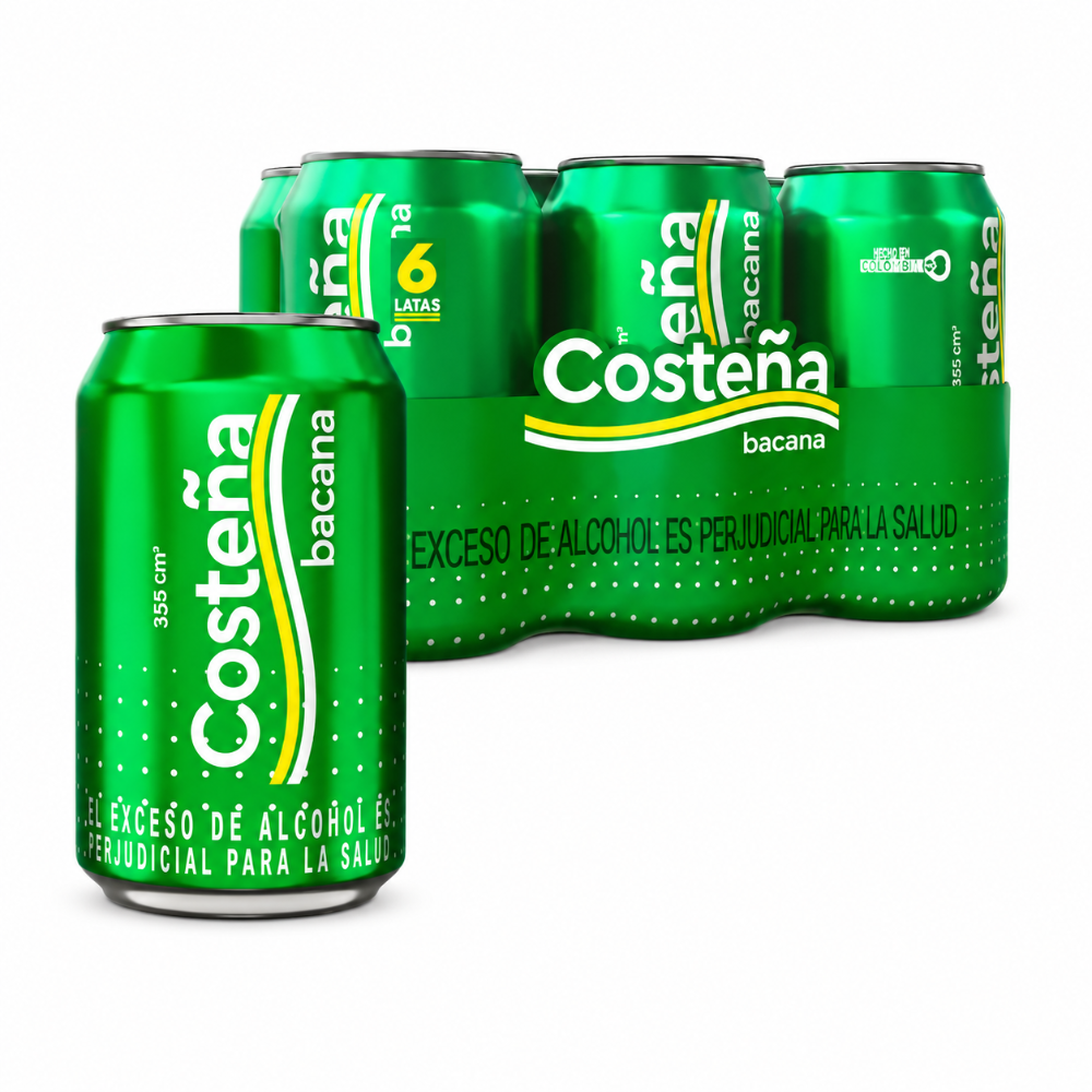 Costeña bacana x6