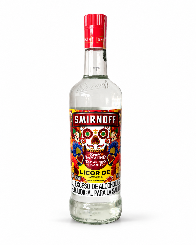 Botella Smirnoff tamarindo 750ml