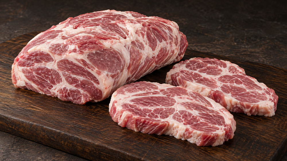 Lomo de aguja de cerdo