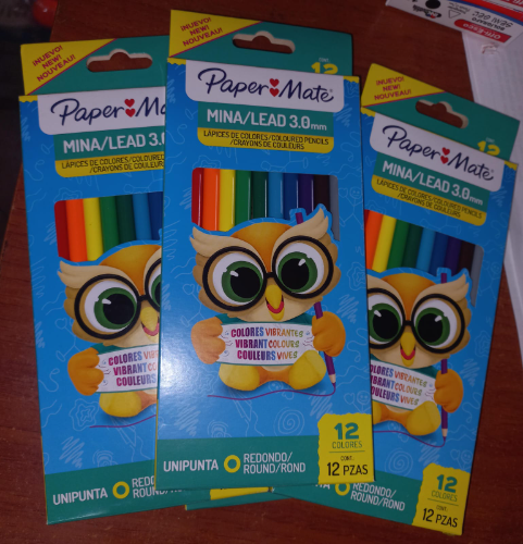 CAJA DE COLORES PAPER MATE