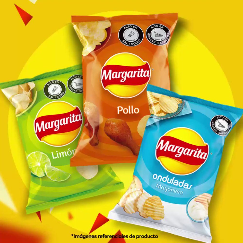 PAPAS MARGARITA LIMON Y POLLO