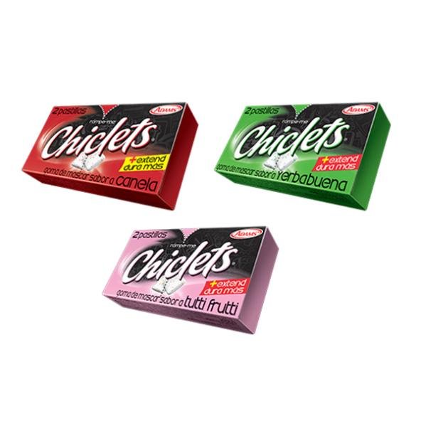 CAJA DE CHICLETS
