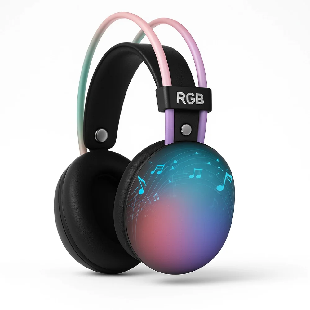 Headphones p880 RGB Negro