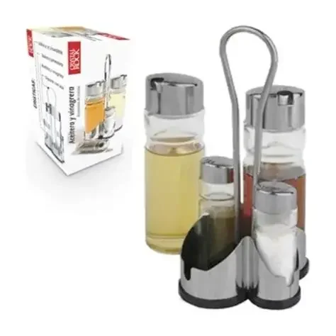 Set Aceitera y vinagre x4