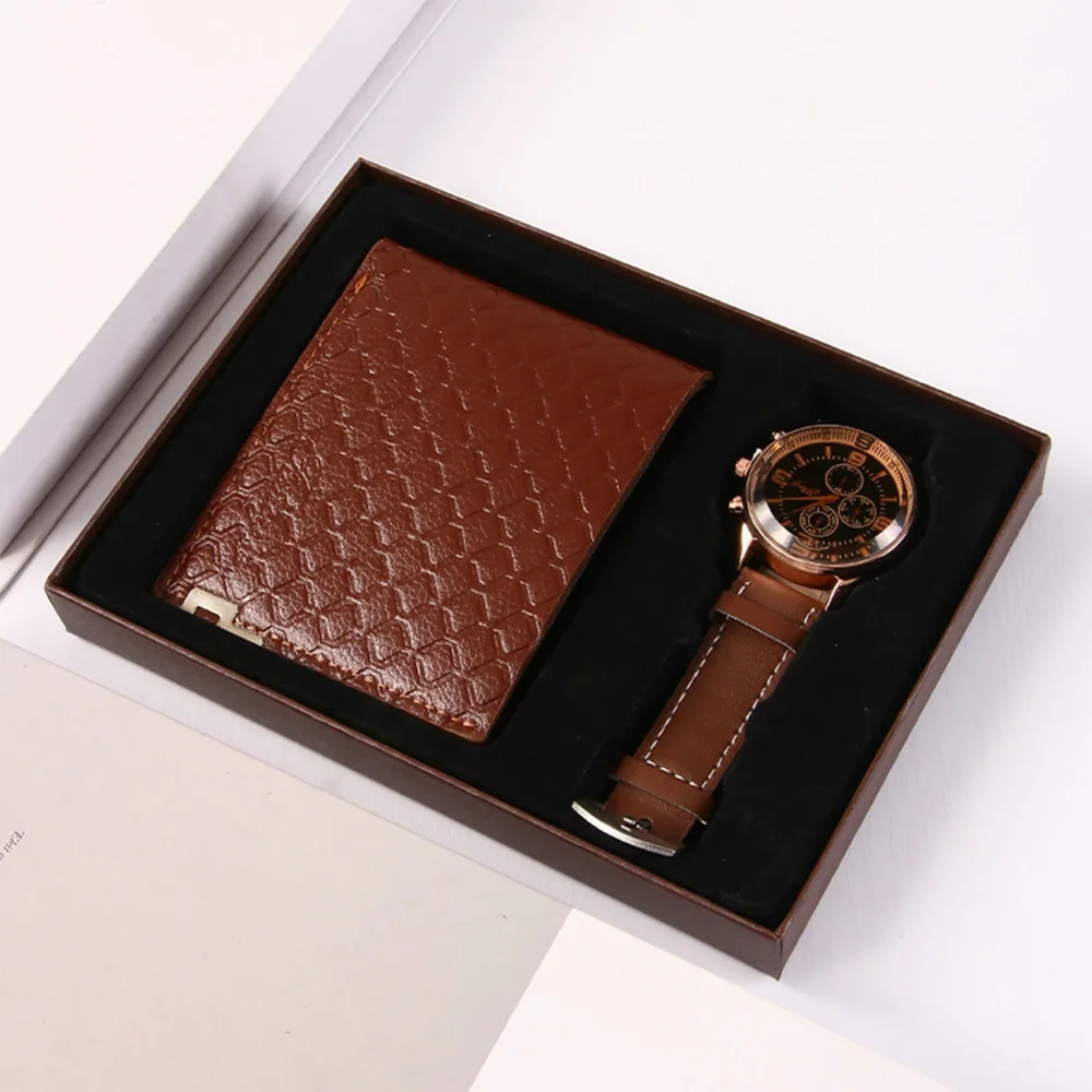 Set reloj con billetera
