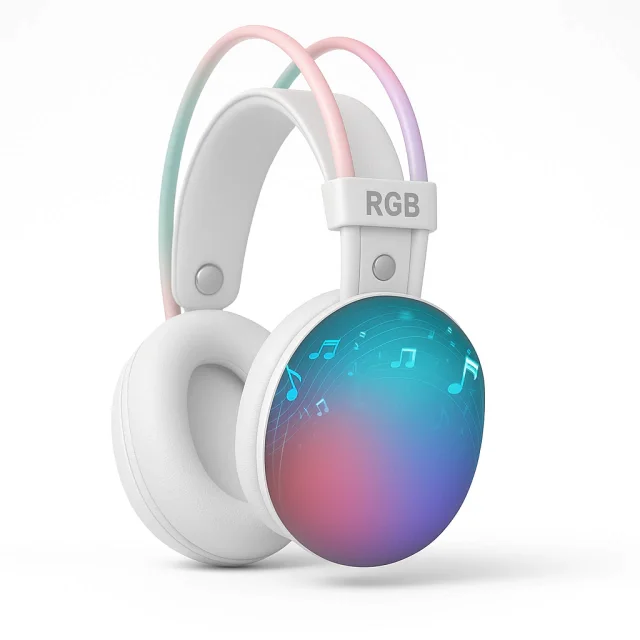 Headphones p880 RGB Blanco