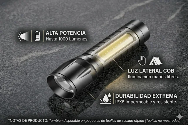 Mini linterna Led