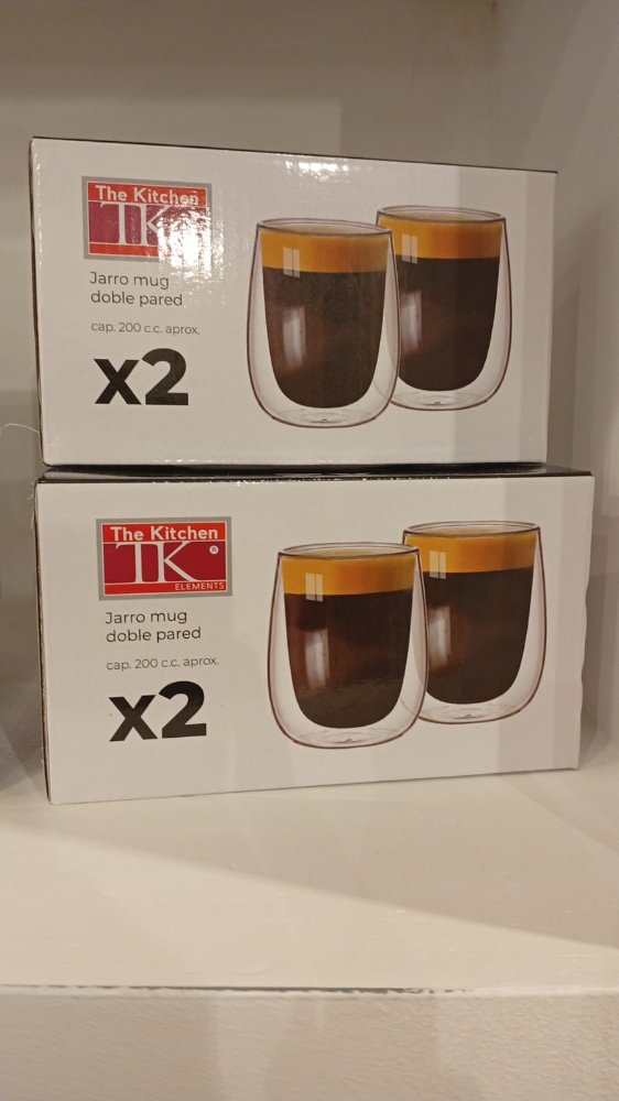 Set x2 jarros mug 200cc