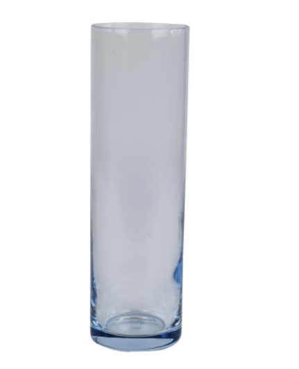 Florero cinzano vidrio 20x6cm
