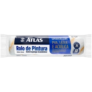 Rolo de Lã Sintética 23cm Sem Suporte - 773 - Atlas