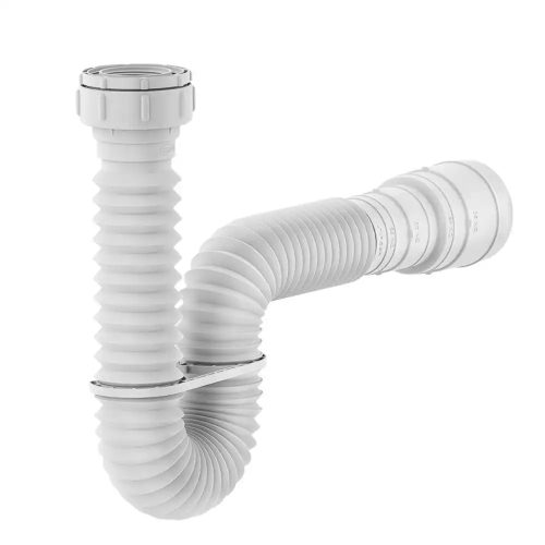 Sifão Universal Extensível Plástico Branco 1.1/2", 1.1/4" e 7/8" 35cm Censi